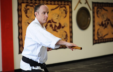 Sensei John Dombeck Weapons